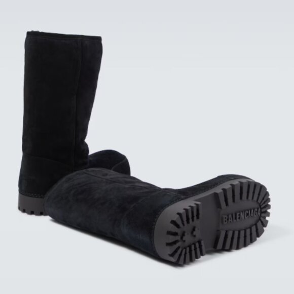 UNISEX Balenciaga alaska high fur boots